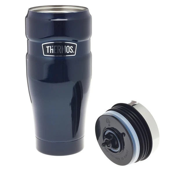 Thermos KING TUMBLER MUG Thermobecher BLAU 2 Thermos KING TUMBLER MUG Thermobecher BLAU – Bild 2