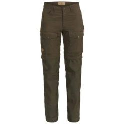 FJÄLLRÄVEN Fjällräven GAITER TROUSERS NO. 1 W Damen Trekkinghose DARK OLIVE