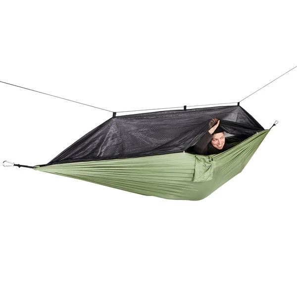 FRILUFTS MOSQUITO HAMMOCK Hängematte VINEYARD GREEN/BLACK 2 FRILUFTS MOSQUITO HAMMOCK Hängematte VINEYARD GREEN/BLACK – Bild 2