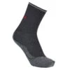 Falke TK2 WOOL SILK Damen Wandersocken ANTHRA MELANGE