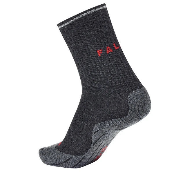 Falke TK2 WOOL SILK Damen Wandersocken ANTHRA MELANGE 2 Falke TK2 WOOL SILK Damen Wandersocken ANTHRA MELANGE – Bild 2