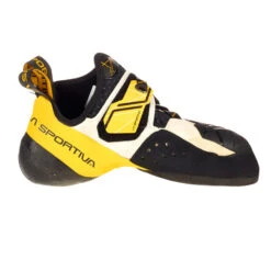 La Sportiva SOLUTION Herren Kletterschuhe WHITE/YELLOW