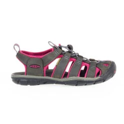 Keen CLEARWATER CNX Damen Outdoor Sandalen MAGNET/SANGRIA