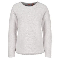 VARG W FÅRÖ WOOL JERSEY Damen Wollpullover OFF WHITE