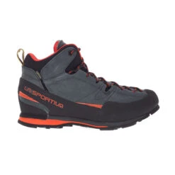 La Sportiva BOULDER X MID Herren Zustiegsschuhe CARBON/FLAME