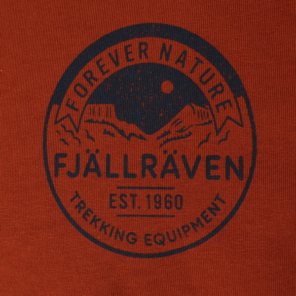 FJÄLLRÄVEN Fjällräven FOREVER NATURE BADGE LS M Herren Langarmshirt AUTUMN LEAF – Bild 3