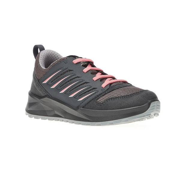Lowa VENTO JUNIOR Kinder Freizeitschuhe GRAPHIT/PFIRSICH 2 Lowa VENTO JUNIOR Kinder Freizeitschuhe GRAPHIT/PFIRSICH – Bild 2