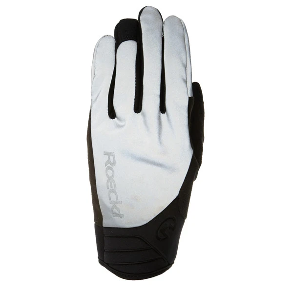 Roeckl Sports ROTTERDAM Unisex Fahrradhandschuhe SILVER 2 Roeckl Sports ROTTERDAM Unisex Fahrradhandschuhe SILVER – Bild 2