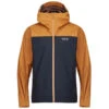 Rab ARC ECO JACKET Herren Hardshelljacke DARK BUTTERNUT/BELUGA