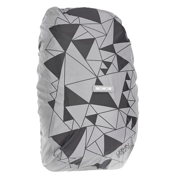 Wowow REGENSCHUTZHAUBE BAG COVER URBAN STREET LINE Regenhülle SILBER 1 Wowow REGENSCHUTZHAUBE BAG COVER URBAN STREET LINE Regenhülle SILBER