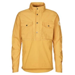 FJÄLLRÄVEN Fjällräven S/F RÄVEN ANORAK M Herren Fahrradjacke OCHRE