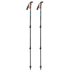 Leki KHUMBU LITE AS Unisex Trekkingstöcke BLACK-PETROL-DARK ANTHRACITE