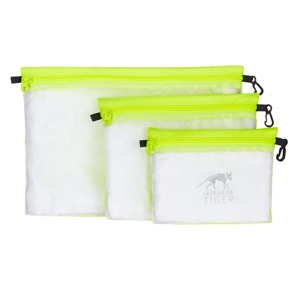 Tasmanian Tiger TT MESH POCKET SET NEON Packbeutel SAFETY YELLOW 1 Tasmanian Tiger TT MESH POCKET SET NEON Packbeutel SAFETY YELLOW