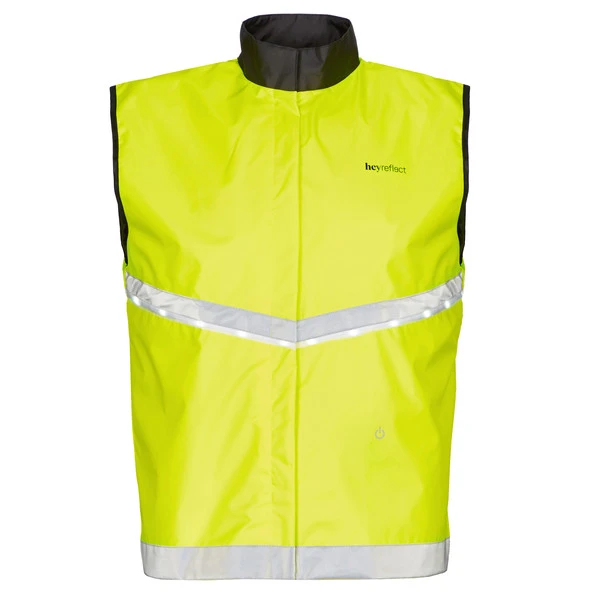 HeyReflect LED HIGH VISIBILITY ADULT VEST Unisex Weste GELB/SCHWARZ 1 HeyReflect LED HIGH VISIBILITY ADULT VEST Unisex Weste GELB/SCHWARZ