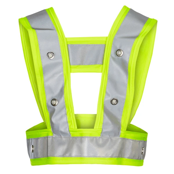 HeyReflect LED HIGH VISIBILITY VEST Kinder Weste GELB 2 HeyReflect LED HIGH VISIBILITY VEST Kinder Weste GELB – Bild 2