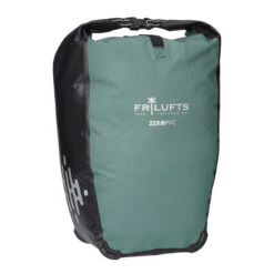 FRILUFTS BIKE BAG ROLLTOP ZEROPVC Fahrradtaschen SILVER PINE/BLACK