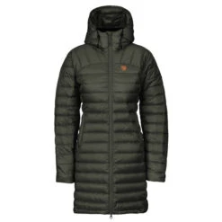 FJÄLLRÄVEN Fjällräven SNOW FLAKE PARKA W Damen Daunenjacke DEEP FOREST