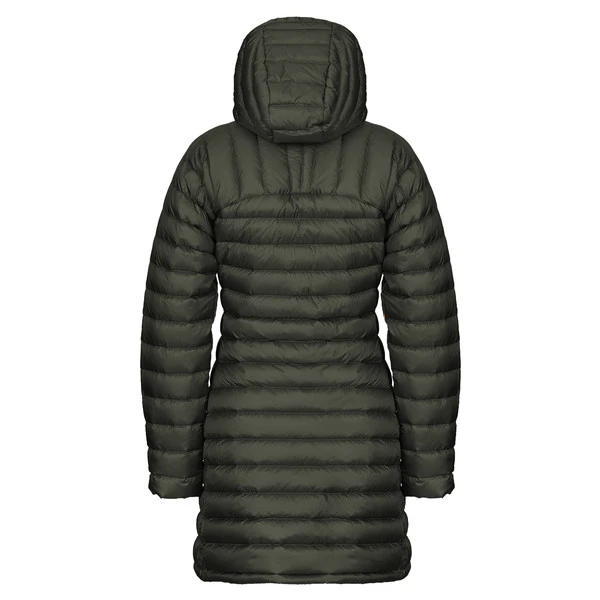 FJÄLLRÄVEN Fjällräven SNOW FLAKE PARKA W Damen Daunenjacke DEEP FOREST 2 FJÄLLRÄVEN Fjällräven SNOW FLAKE PARKA W Damen Daunenjacke DEEP FOREST – Bild 2