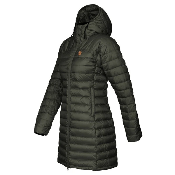 FJÄLLRÄVEN Fjällräven SNOW FLAKE PARKA W Damen Daunenjacke DEEP FOREST 3 FJÄLLRÄVEN Fjällräven SNOW FLAKE PARKA W Damen Daunenjacke DEEP FOREST – Bild 3