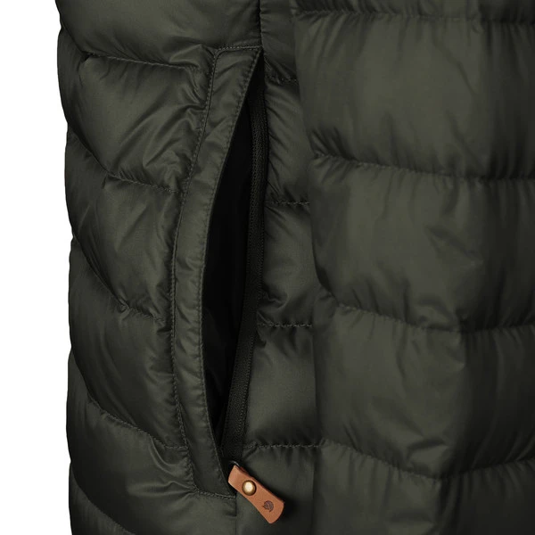 FJÄLLRÄVEN Fjällräven SNOW FLAKE PARKA W Damen Daunenjacke DEEP FOREST 4 FJÄLLRÄVEN Fjällräven SNOW FLAKE PARKA W Damen Daunenjacke DEEP FOREST – Bild 4