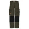 FJÄLLRÄVEN Fjällräven KIDS VIDDA PADDED TROUSERS Kinder Trekkinghose DEEP FOREST