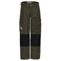 FJÄLLRÄVEN Fjällräven KIDS VIDDA PADDED TROUSERS Kinder Trekkinghose DEEP FOREST