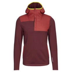 Ortovox FLEECE PLUS ANORAK M Herren Fleecepullover WINETASTING