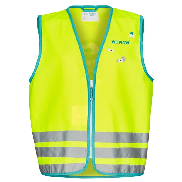 Wowow REFLEX-KINDERWESTE CRAZY MONSTER Kinder Weste GELB 1 Wowow REFLEX-KINDERWESTE CRAZY MONSTER Kinder Weste GELB