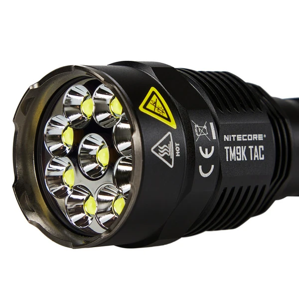 Nitecore TM9K TAC Taschenlampe BLACK 3 Nitecore TM9K TAC Taschenlampe BLACK – Bild 3