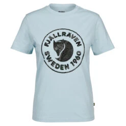 FJÄLLRÄVEN Fjällräven KÅNKEN ART LOGO TEE W Damen T-Shirt SKY BLUE