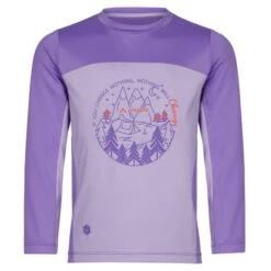 Vaude KIDS SOLARO LS T-SHIRT II Kinder Funktionsshirt PASTEL LILAC