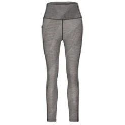 Icebreaker WOMEN FASTRAY HIGH RISE TIGHTS GRIDLINES Damen Leggings METRO HTHR/BLACK/AOP