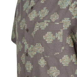 Sherpa THARU STRIDE SHORT SLEEVE SHIRT Herren Outdoor Hemd MONSOON MANDALA -Frilufts Outdoor Deutschland Verkaufs-Shop 5638021879 c tharu stride short sleeve shirt sherpa 24