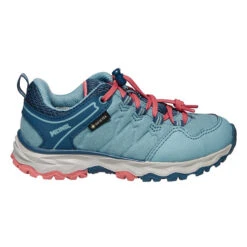 Meindl ONTARIO JUNIOR GTX Kinder Wanderschuhe LACHS/AQUAMARIN