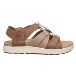Keen ELLE MIXED STRAP W Damen Freizeitsandalen TOASTED COCONUT/BIRCH
