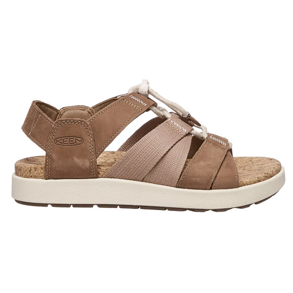 Keen ELLE MIXED STRAP W Damen Freizeitsandalen TOASTED COCONUT/BIRCH 1 Keen ELLE MIXED STRAP W Damen Freizeitsandalen TOASTED COCONUT/BIRCH