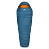 Mountain Equipment HELIUM 800 - LONG Daunenschlafsack MAJOLICA BLUE
