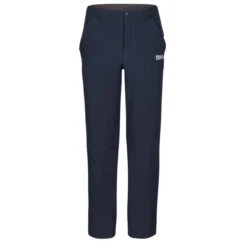 Jack Wolfskin FOURWINDS PANTS K Kinder Softshellhose NIGHT BLUE