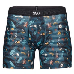 SAXX DT COOLING MESH BB FLY Herren Funktionsunterwäsche WHALE WATCH- STORM BLUE