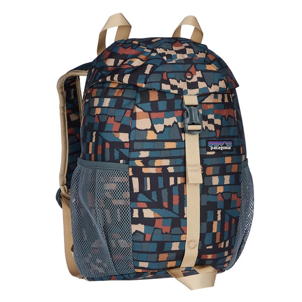 Patagonia K' S REFUGITO DAY PACK 12L Kinder Kinderrucksack FITZ ROY PATCHWORK: INK BLACK 1 Patagonia K' S REFUGITO DAY PACK 12L Kinder Kinderrucksack FITZ ROY PATCHWORK: INK BLACK