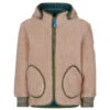 Finkid TONTTU NALLE Kinder Fleecejacke PEBBLE/BRONZE GREEN