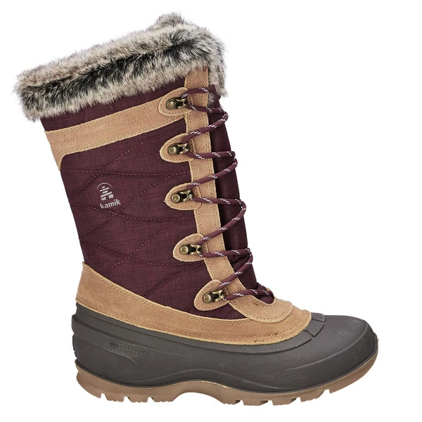 Kamik SNOVALLEY4 Damen Winterstiefel BURGUNDY-BOURGOGNE 1 Kamik SNOVALLEY4 Damen Winterstiefel BURGUNDY-BOURGOGNE