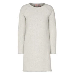 VARG W FÅRÖ WOOL DRESS Damen Wollkleid OFF WHITE