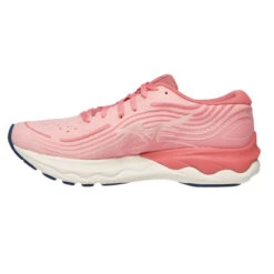 Mizuno WAVE SKYRISE 4 Damen Laufschuhe PBUD / VAPORGRAY / PEACHBLOS -Frilufts Outdoor Deutschland Verkaufs-Shop 5638084608 c wave skyrise 4 mizuno 24