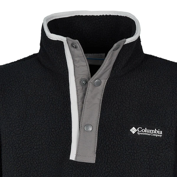 Columbia HELVETIA HALF SNAP FLEECE Kinder Fleecepullover BLACK, CITY GRE 4 Columbia HELVETIA HALF SNAP FLEECE Kinder Fleecepullover BLACK, CITY GRE – Bild 4