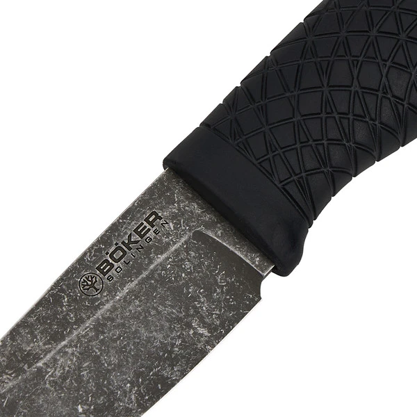 Böker Manufaktur Solingen BRONCO MINI Survival Messer SCHWARZ 4 Böker Manufaktur Solingen BRONCO MINI Survival Messer SCHWARZ – Bild 4